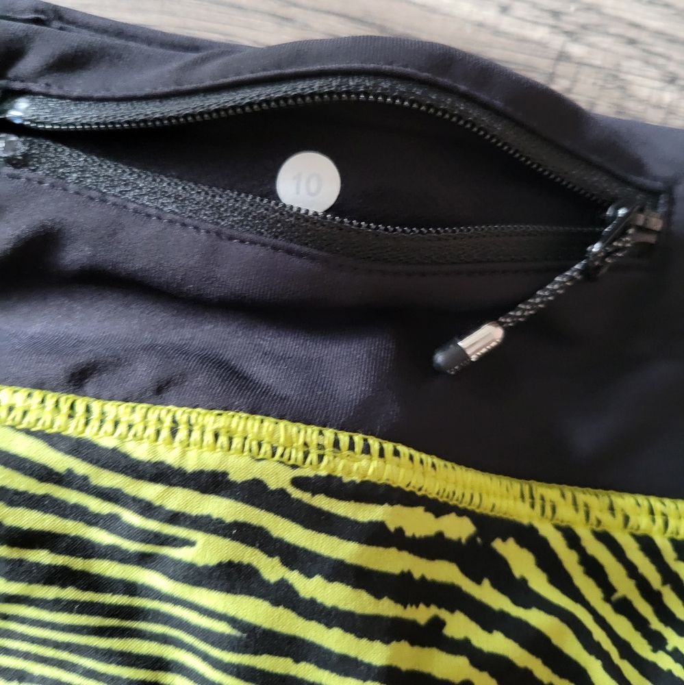 Lululemon Speed Short 10 SW 2016 Seawheeze Blacked Out/Black - Picture 7 of 9